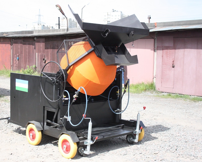 Рециклер RA 5000TD для регенерации старого асфальта, асфальтовый ...